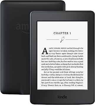 Photo 1 of Kindle Paperwhite E-reader (Previous generation – 2015 release) - Black, 6" High-Resolution Display (300 ppi) with Built-in Light, Wi-Fi, Ad-Supported
