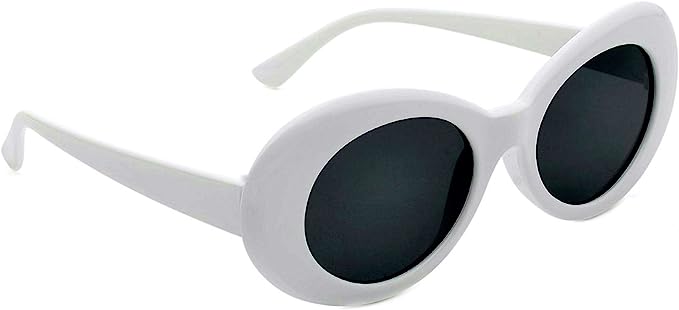 Photo 1 of 2 PACK -WebDeals - Oval Round Retro Sunglasses Color Tint or Smoke Lenses
