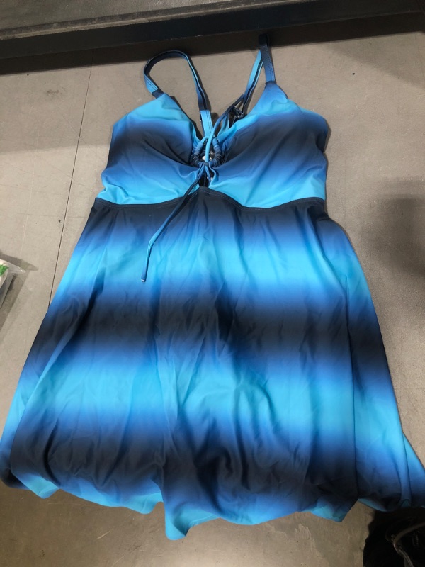 Photo 1 of Blue Swimsuit dress 