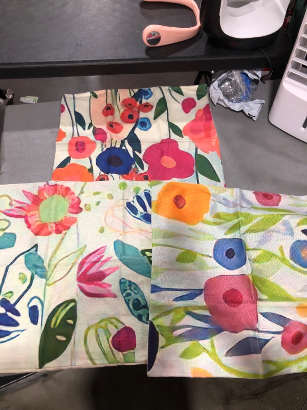 Photo 1 of 3pcs Pillowcase Flower 