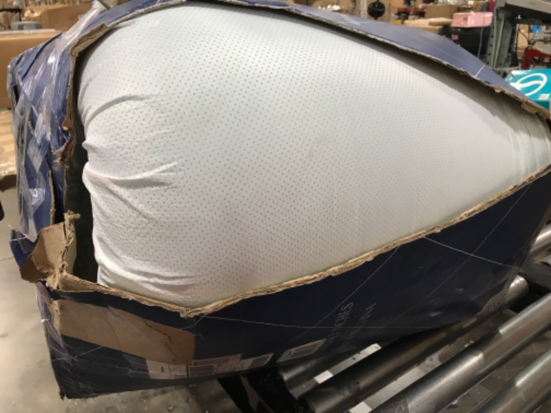 Photo 1 of 3 Inch Gel Memory Foam Mattress Topper King Size High Density Cooling Pad Pressure Relief Bed Topper (with Removable & Washable Bamboo Cover)--used, box damage 