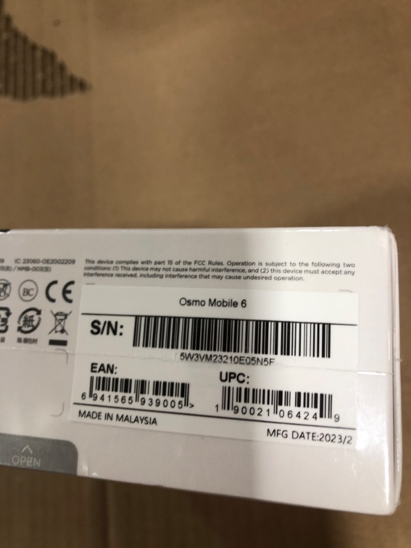 Photo 1 of DJI Osmo Mobile 6 Smartphone Gimbal