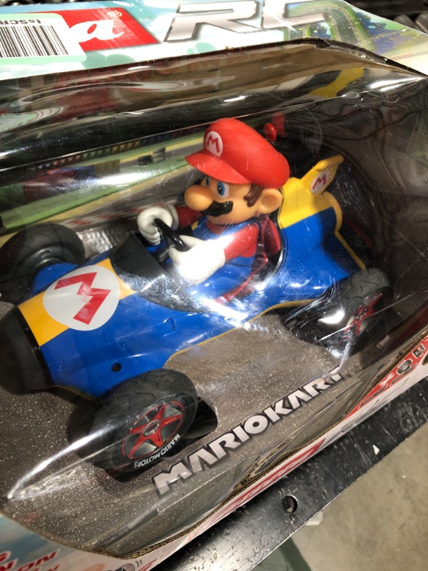 Photo 3 of Carrera 181066 RC Official Licensed Kart Mach 8 Mario 1: 18 Scale 2.4 Ghz Remote Radio Control Car