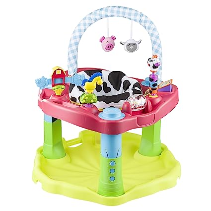 Photo 1 of Exersaucer Moovin & Groovin Activity Center, 25x30x30 Inch (Pack of 1)