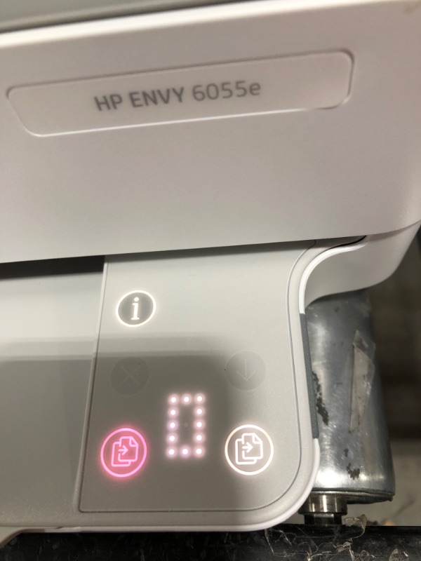 Photo 3 of HP ENVY 6055e All-in-One Wireless Color Printer,