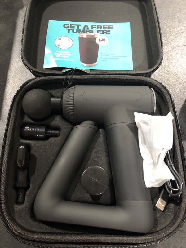 Photo 2 of BodyPulse Muscle Massage Gun with Ergonomic Grip and Long Lasting Battery - Quiet Motor - Massage Gun for Neck and Back - Deep Tissue Muscle Massage Gun
