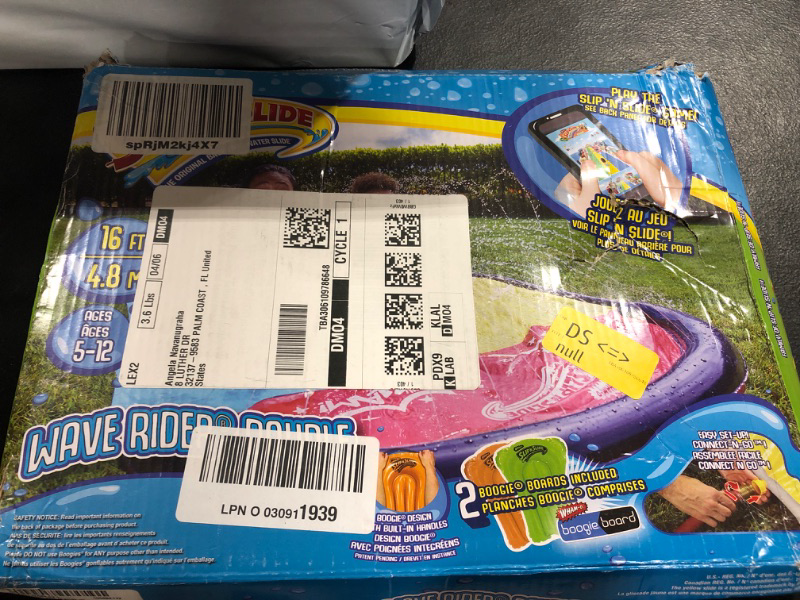 Photo 1 of Slip N' Slide Triple Racer with Slide Boogie Board