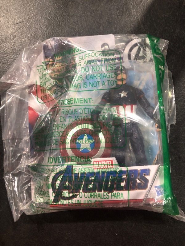 Photo 2 of Avengers Marvel Captain America 6"-Scale Marvel Super Hero Action Figure Toy
