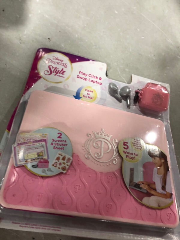 Photo 2 of Disney Princess Play Click & Swap Laptop

