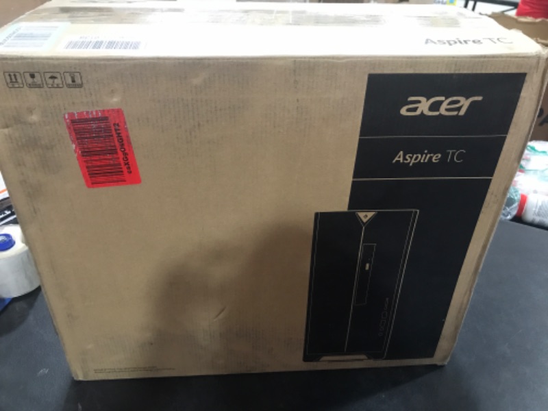 Photo 9 of Acer Aspire TC-895-UA92 Desktop, 10th Gen Intel Core i5-10400 6-Core Processor, 12GB 2666MHz DDR4, 512GB NVMe M.2 SSD, 8X DVD, 802.11ax Wi-Fi 6, USB 3.2 Type C, Windows 10 Home Intel Core i5-10400 6-Core Windows 10 Home