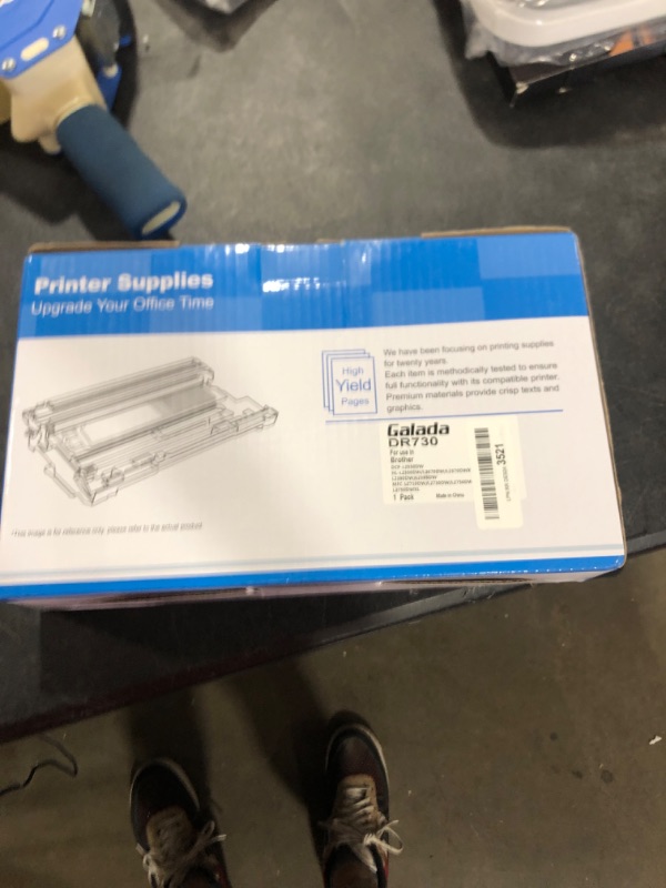 Photo 2 of Compatible Drum Unit Replacement for Brother DR-730 DR730 DR760 DR 760 with Long Life OPC (2 Pack Drum Unit ONLY, NOT Toner)