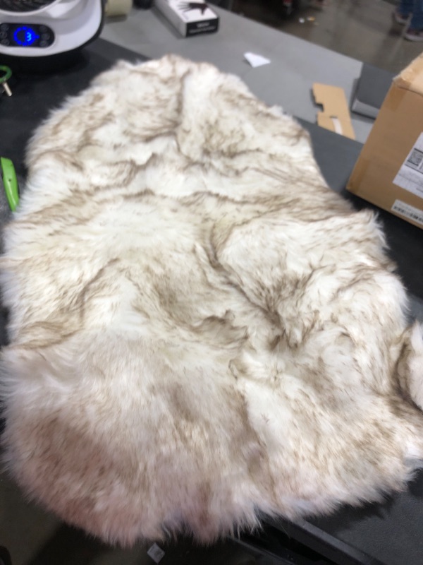 Photo 1 of FAUX FUR RUG