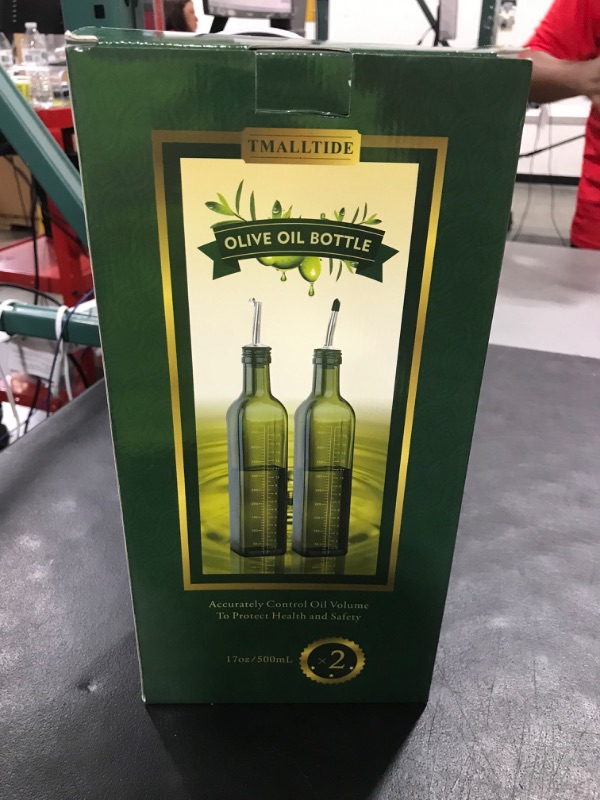 Photo 1 of 2 Pack Olive Oil Bottles 17oz