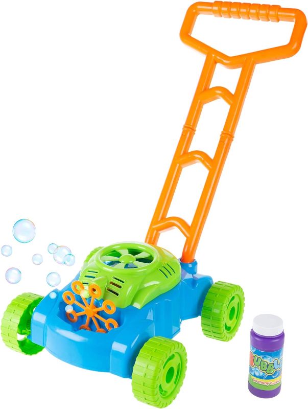 Photo 1 of Bubble Lawn Mower - Outside Push Lawnmower for kids