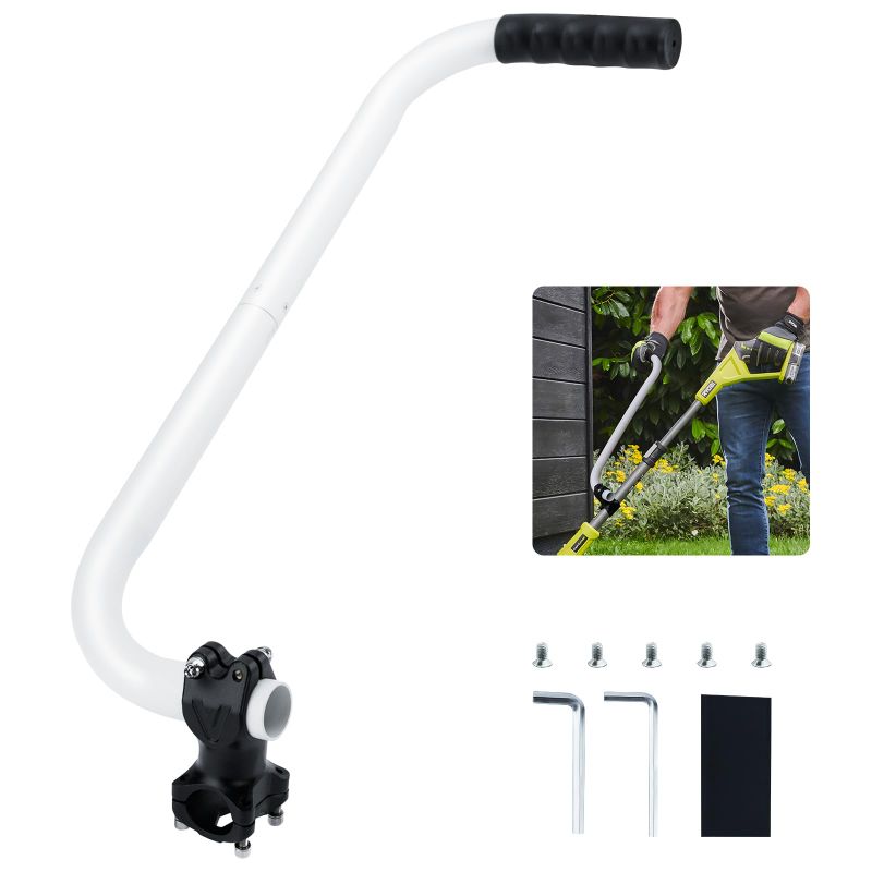 Photo 1 of String Trimmer Handle, Ergonomic Grip Handle Extension, Grip Weed Trimmer Handle, Lawn Trimmer Handle, Trimmer Handle for Weed Eater, Perfect for Lawn Care and Landscaping Fits Weed Eater Accessories