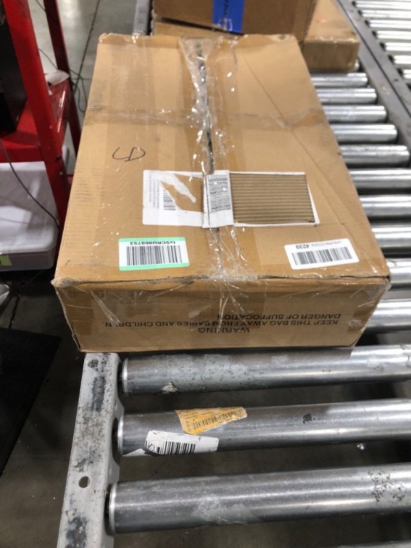 Photo 1 of JS HANGER Wire Shelving Unit, 4-Tier Heavy Duty Height Adjustable Rolling Metal Shelves for Storage, 440 lbs Capacity, 23.23''W X 13.4''D X 47.24''H, Black 4-tier Black