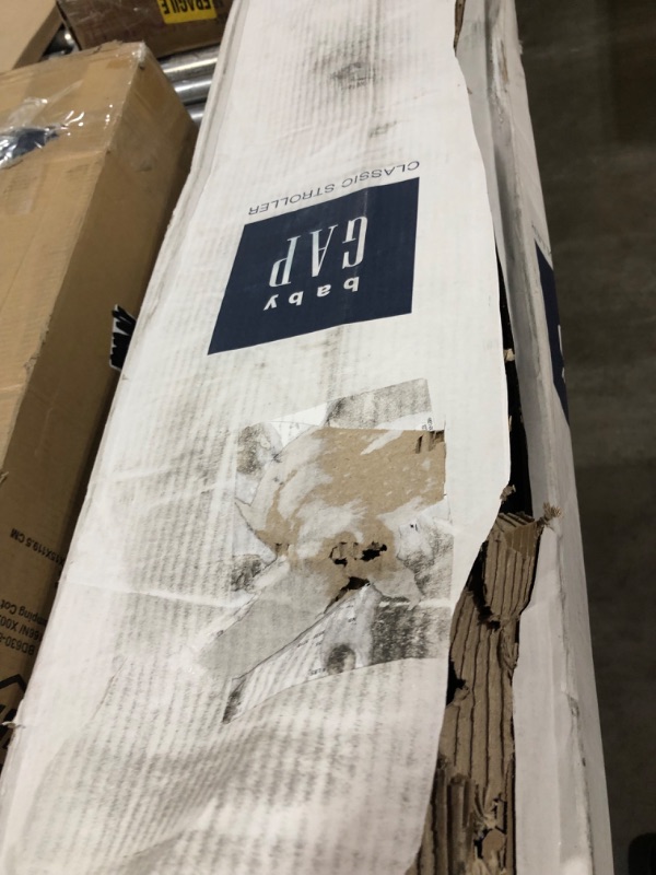 Photo 1 of babyGap by Delta Children Classic Stroller - Greenguard Gold Certified - Lightweight Stroller with Recline, Extendable Sun Visors & Compact Fold - Made with Sustainable Materials, Navy Camo