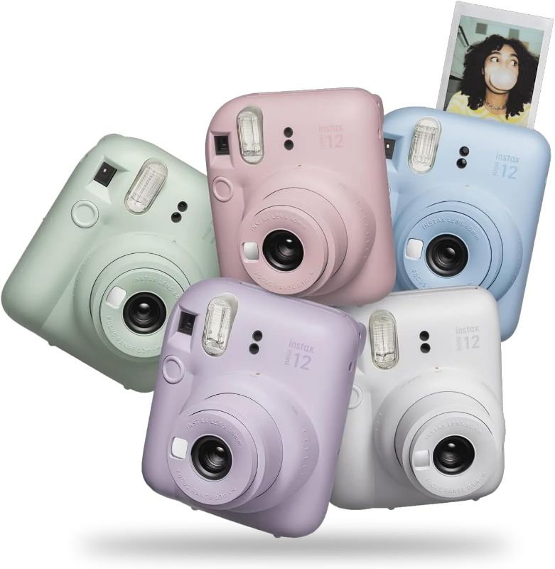 Photo 1 of Fujifilm Instax Mini 12 Instant Camera Lilac Purple