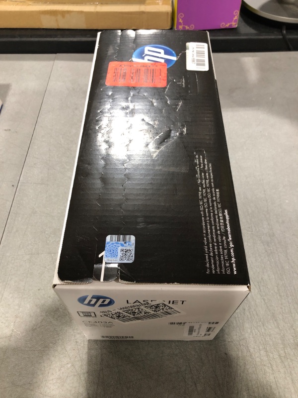 Photo 2 of HP 507A Magenta Toner Cartridge | Works with HP LaserJet Enterprise 500 color M551, HP LaserJet Enterprise 500 color MFP M575, HP LaserJet Pro 500 color MFP M570 Series | CE403A