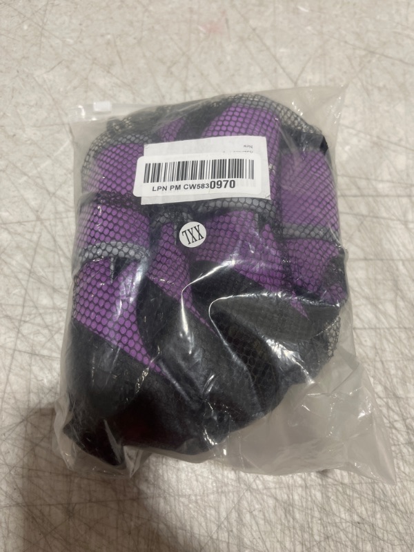 Photo 2 of ASENKU Dog Shoes, Waterproof Dog Rain Boots for Wakling Hiking, Dog Botties for Summer Hot Pavement, Anti Slip Paw Protectors for Winter Snow for Small Medium Large Dogs Purple XX-Large