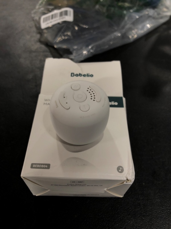 Photo 2 of Babelio Mini White Noise Machine, Portable Pocket Sound Machine Series (Pocket Mini - White)