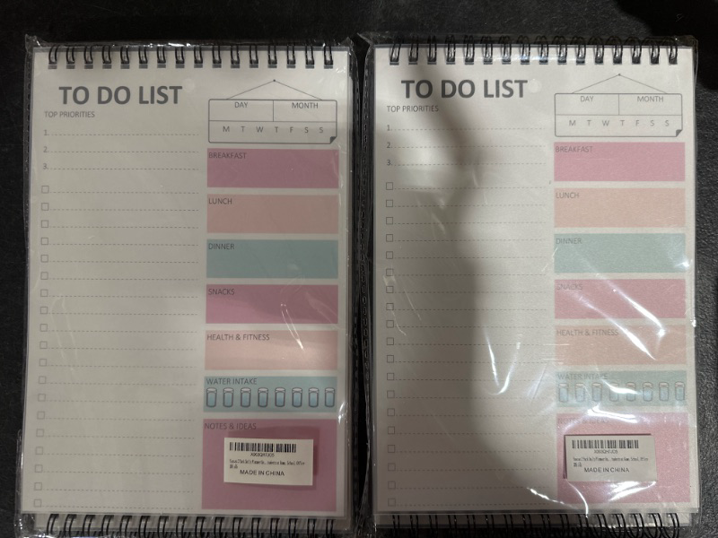 Photo 2 of 
Daily to Dos Notepads, To Do List Notepad Time