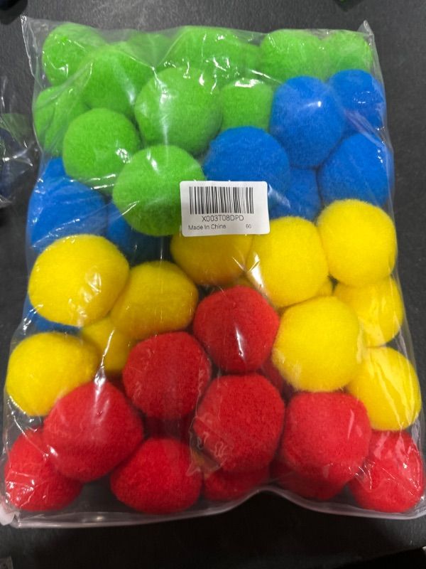 Photo 2 of 
60 Pcs Reusable Water Balls, Fun Water Toys for Kids and Adults, Perfect for Outdoor Games and Activities, Great for Pool and Backyard Fun, Eco-Friendly