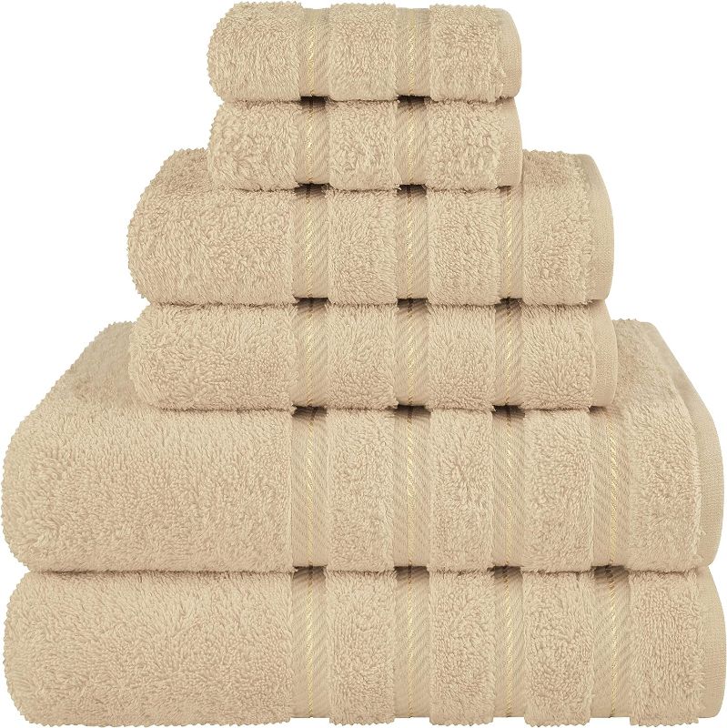 Photo 1 of 24 PIECE TOWEL SET 6 Bath Towels, 6 Hand Towel, 6 Wash Cloths