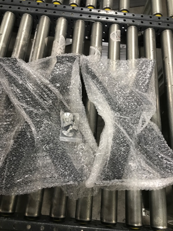 Photo 1 of Taelakeni 16 Inch Bench Legs, X-Shape Metal Coffee Table Legs, Set of 2, Black 16" bench legs