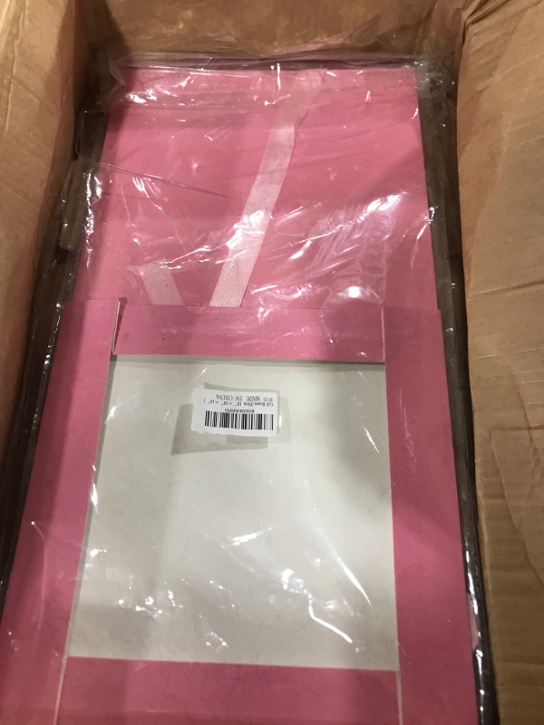 Photo 2 of 6 Pcs Large Gift Boxes with lids,Beautiful Squared Boxes with Lids Perfect for Weddings, Birthday, Graduations, Holidays, Christmas, Valentines Day (Pink, 10”×10”×10”) Pink 10x10x10 Inch (Pack of 6)