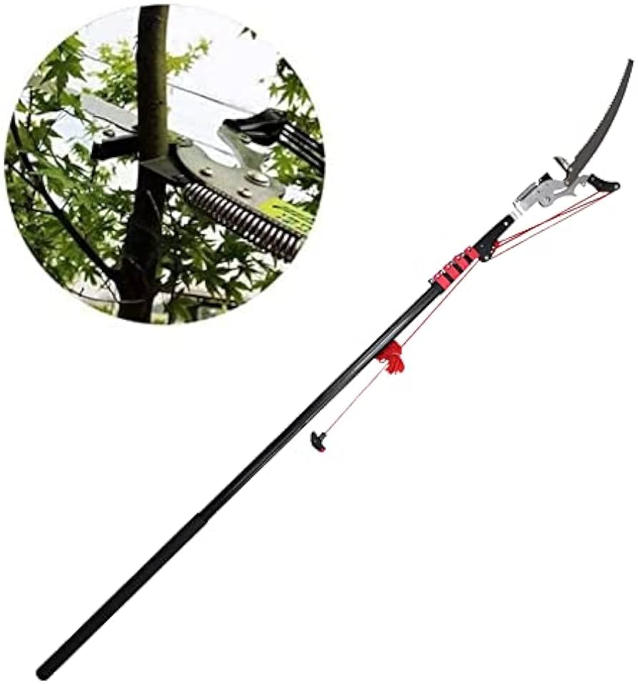 Photo 1 of 15 in. Steel Blade with 16-ft Telescopic Tree Pruner