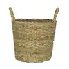 Photo 1 of 14.5 in. Dia x 16 in. H Straight Sided Twisted Lampakanay Basket