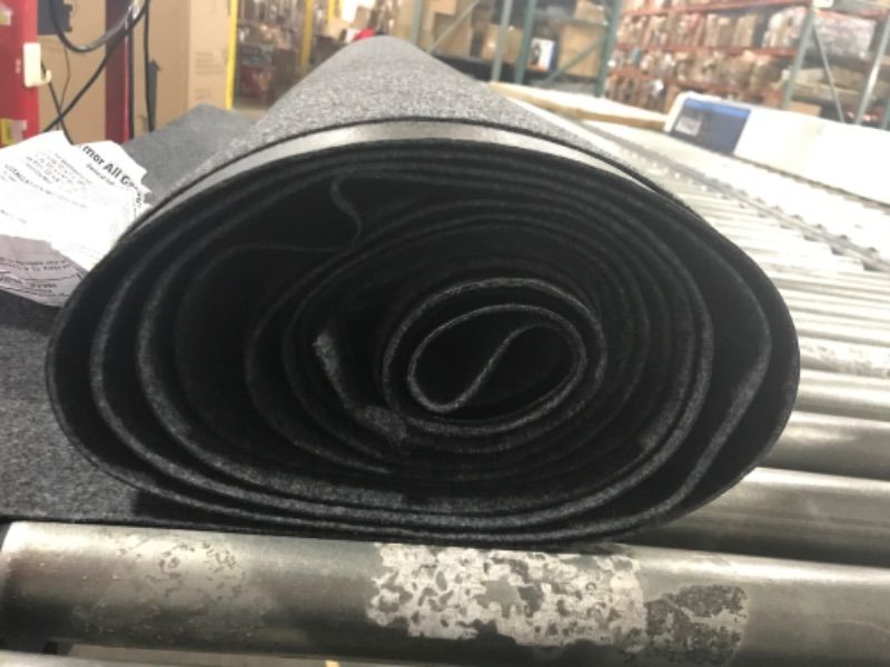 Photo 2 of Armor All Original Garage Floor Mat, (17' x 7'4"), (Includes Double Sided Tape), Protects Surfaces, Transforms Garage - Absorbent/Waterproof/Durable (USA Made) (Charcoal)