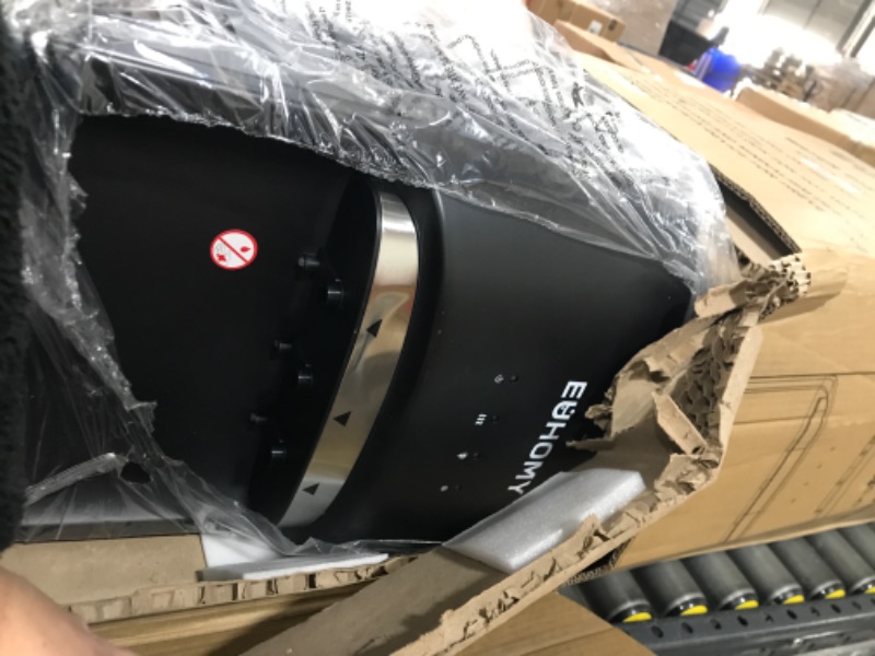 Photo 1 of Euhomy Self Cleaning Bottom Loading Water Cooler Dispenser, with UV Lights Stainless Steel Water Cooler for Home, Office, Living Room, 3 Or 5 Gallon Bottle, UL/Energy Star Approved ,Black