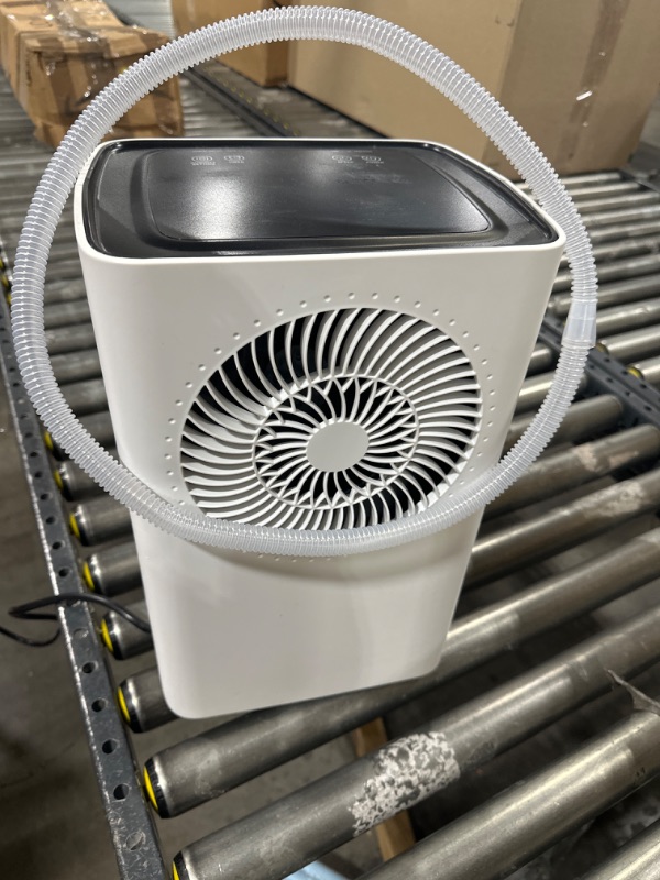 Photo 4 of 2500 Sq. Ft 30 Pint Dehumidifier, Dehumidifiers for Home Basement with Drain Hose, COLAZE Dehumidifiers for Large Room with Auto or Manual Drain, 24 Hours Timer, 0.58 Gallon Water Tank, Auto Defrost, Overflow Protection, Continuous Drain Function