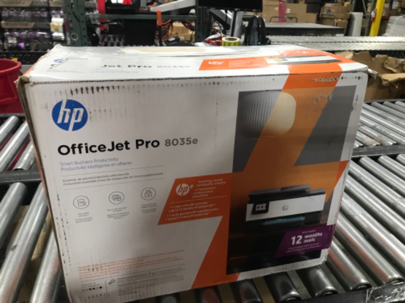 Photo 2 of HP OfficeJet Pro 8035e Wireless Color All-in-One Printer (Basalt) up to 12 months Instant Ink with HP+ (1L0H6A)