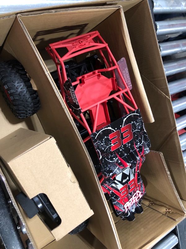 Photo 1 of ARRMA RC Truck 1/10 Granite 4X2 Boost MEGA 550 Brushed Monster Truck RTR with Battery & Charger, Orange, ARA4102SV4T1