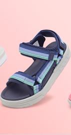 Photo 1 of [Size 1] THSOGO Sandalias Para Niños - Kids Fashion Athletic Summer Sports Sandals Comfort Soft Walking Sandals Outdoor Hiking Beach Adjustable Straps Sandals Navy Blue Size 1