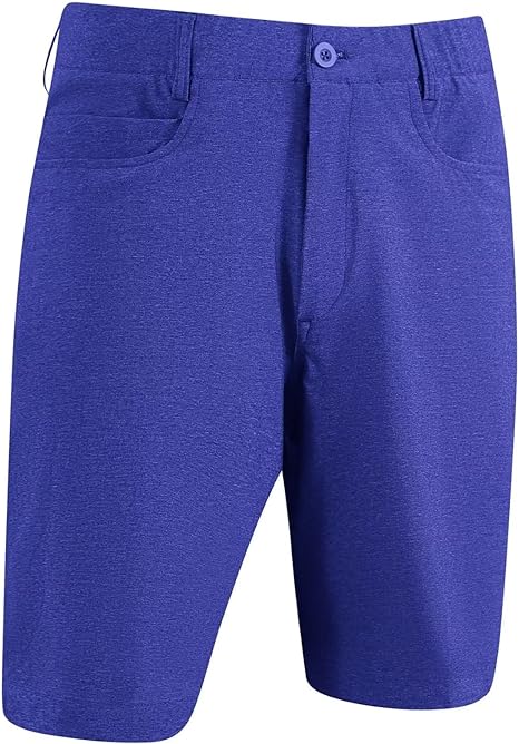 Photo 1 of [Size 32] Men's Golf Shorts Quick Dry 10'' Inseam Casual Stretch Waist Flat Front Flex Hybrid Mens Shorts