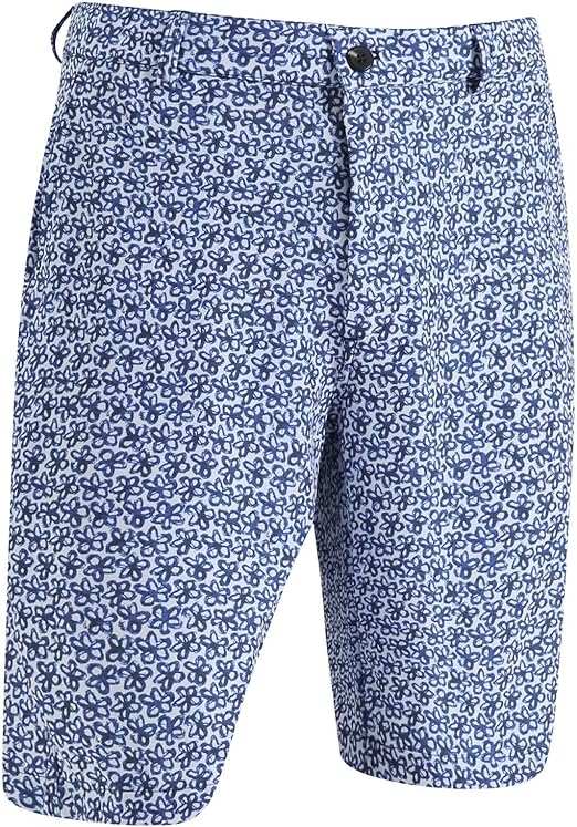 Photo 1 of [Size 38] Maelreg Men's Golf Shorts Men Print Quick Dry 10'' Inseam Stretch Waist Flat Front Flex Casual Mens Shorts

