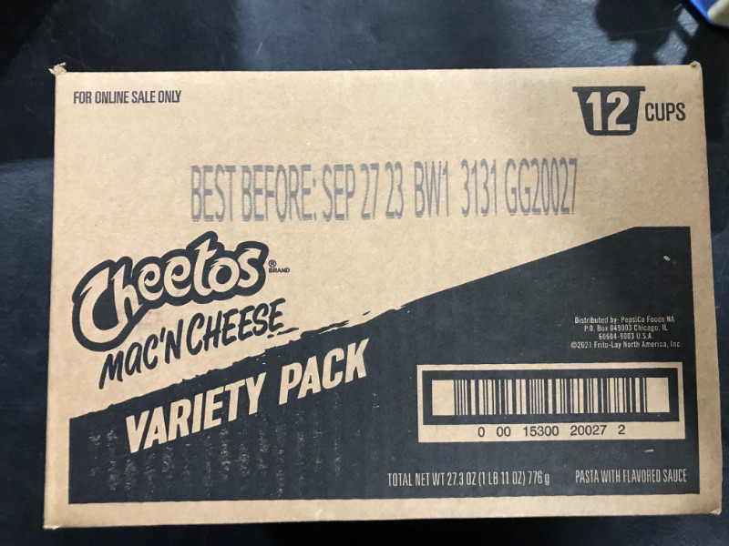 Photo 2 of Cheetos Mac 'N Cheese, 3 Flavor Variety Pack, (12 Cups)
