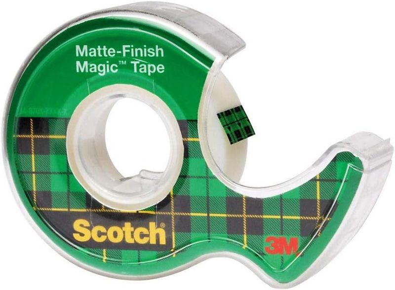 Photo 1 of 3pk- Scotch Magic Tape, 1 Roll, Numerous Applications, Invisible, Engineered for Repairing, 3/4 x 650 Inches