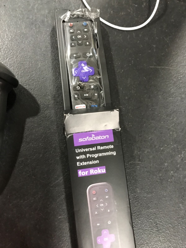 Photo 2 of SofaBatn R2 Universal IR Remote Replacement for Roku Streaming Player with 13 Extra Learning Buttons to Control TV Soundbar All in One (for Roku 1 2 3 4 Premier+ Express+ Ultra, NOT for Roku Stick)