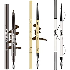 Photo 1 of 3 Different Eyebrow Pencils,Creates Natural Looking Brows Easily And Lastes All Day,3-in-1:Eyebrow Pencil *3;Dark Brown #-0803088
x2