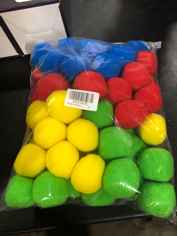 Photo 2 of 60 Pcs Reusable Water Balls, Fun Water Toys for Kids and Adults, Perfect for Outdoor Games and Activities, Great for Pool and Backyard Fun, Eco-Friendly Alternative to Water Balloons
