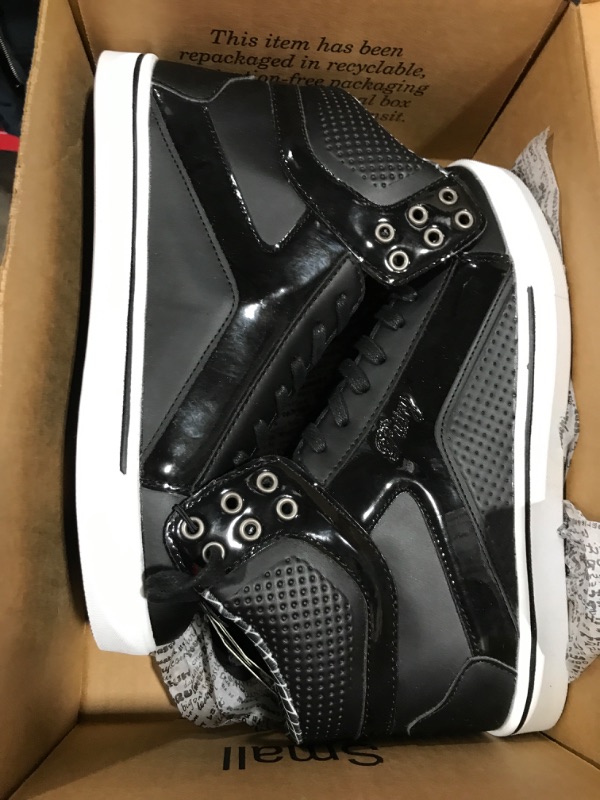 Photo 2 of [Size 10] Pastry Women's Grid High Top Sneakers 10 Black