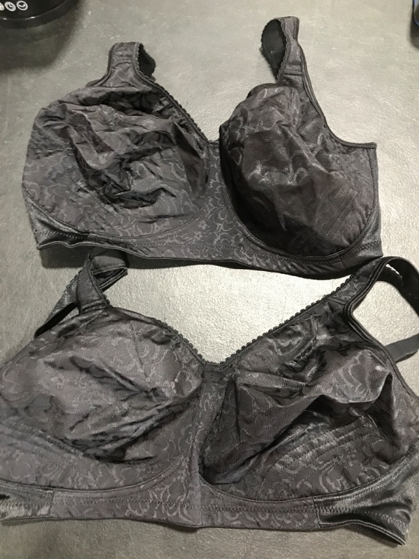 Photo 2 of [Size 38 DDD] Playtex Women's Bras- 2 Pack- Black