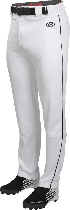 Photo 1 of [Size XL] Rawlings Launch Series Full Length Baseball Pants | Piped | Adult Size
