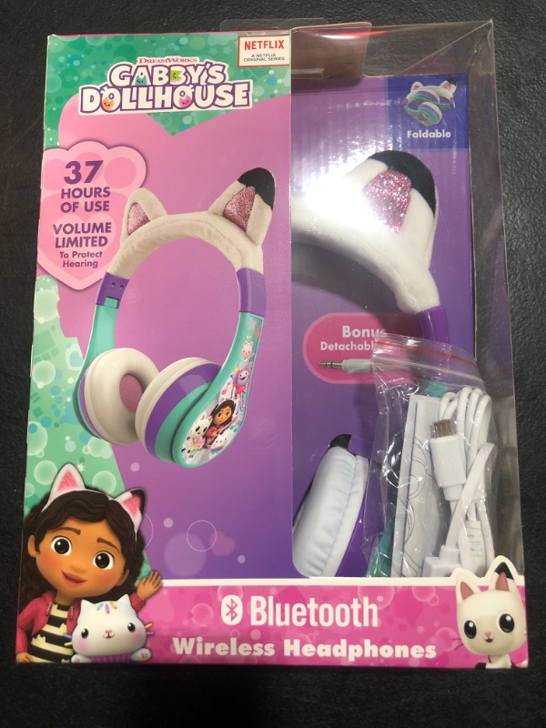 Photo 2 of Gabby's Dollhouse Wireless Over-the-Ear Headphones