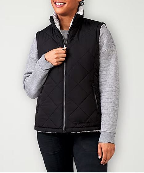 Photo 1 of [Size XXL] Free Country Free Cycle Quilted Vest- Black
